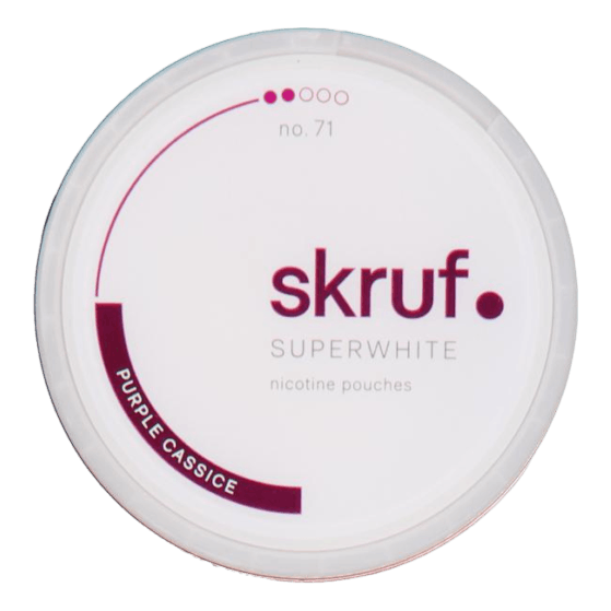 SKRUF Super White No.71 Purple Cassice
