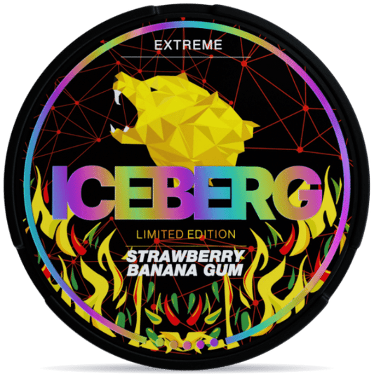 ICEBERG Strawberry Banana Gum Extreme