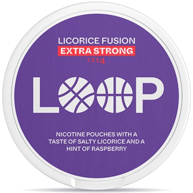 LOOP Licorice Fusion Extra Strong Slim