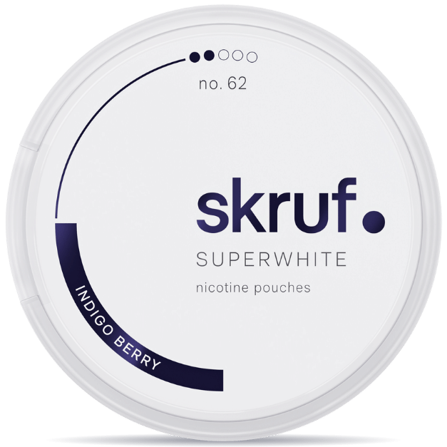 SKRUF Superwhite No.62 Indigo Berry