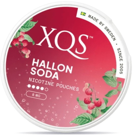 XQS Hallonsoda Strong